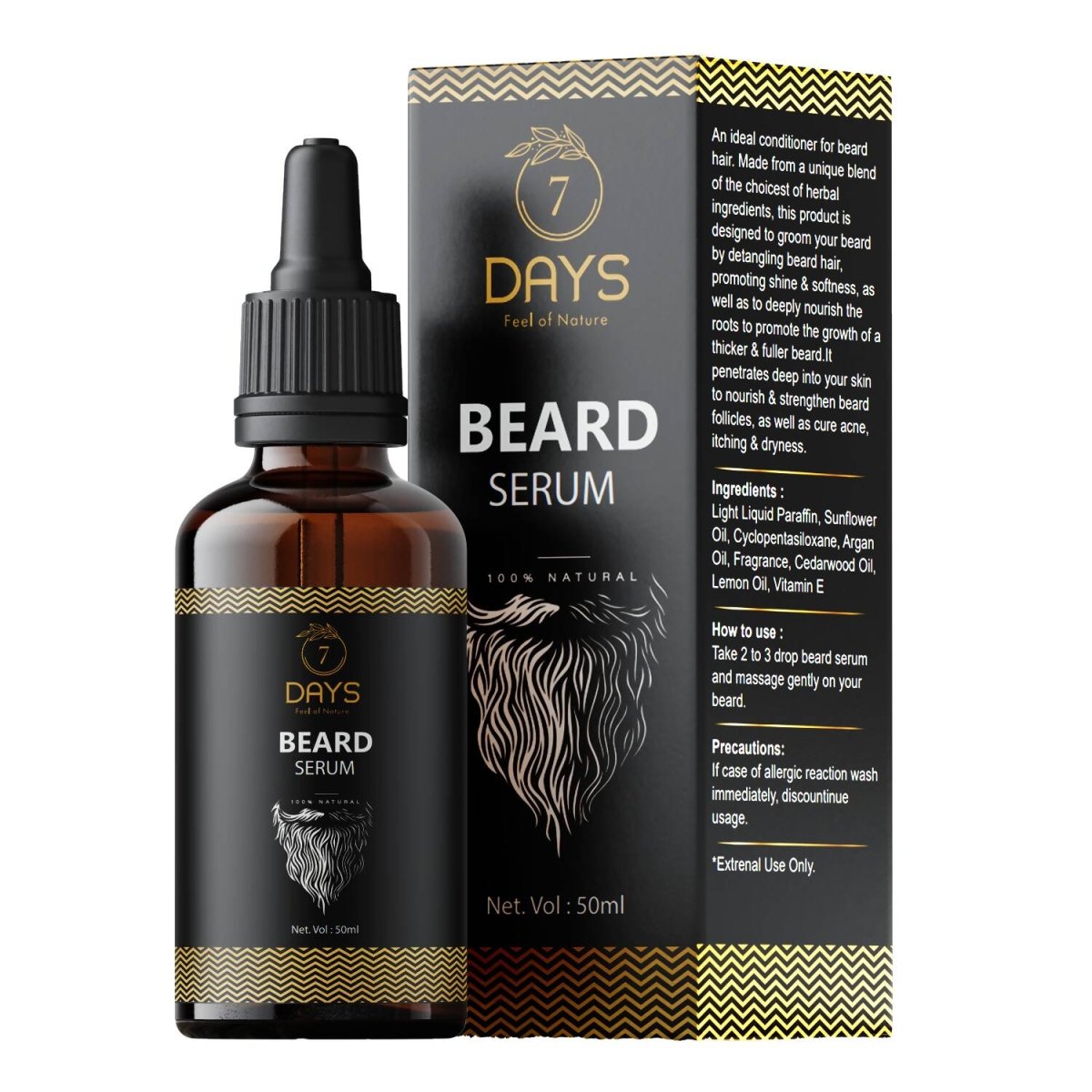 7 Days Beard Serum | Grocsy