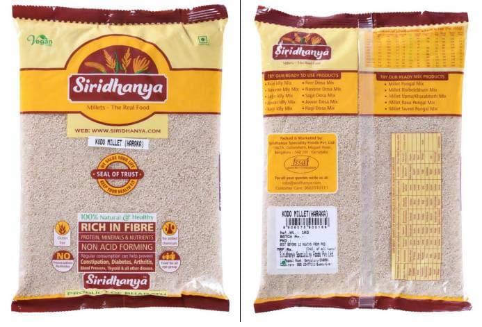 Siridhanya Kodo Millet | Grocsy