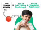 Little Joys Calcium & Vitamin D Gummies For Kids (2+ years) With Strawberry Flavour | Grocsy