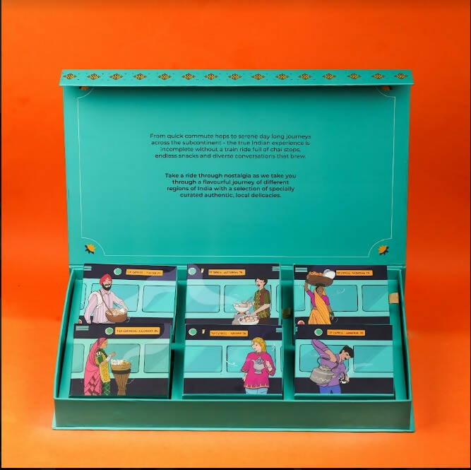 The State Plate Diwali Premium Gift Box - A Taste Trip Across India | Grocsy