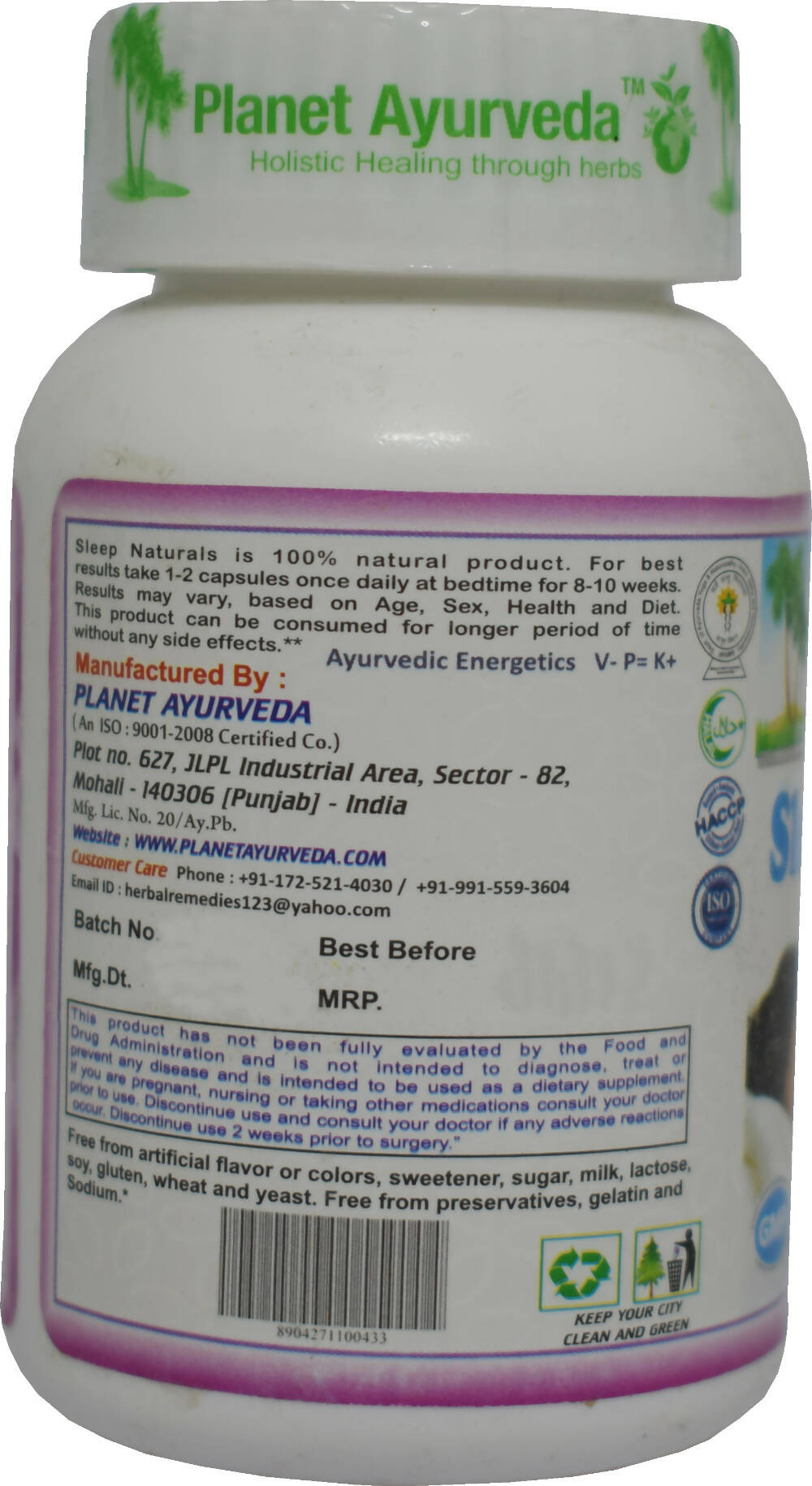 Planet Ayurveda Sleep Naturals | Grocsy