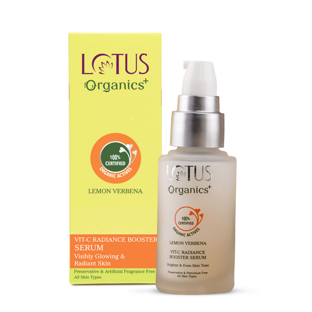 Lotus Organics Vit-C Radiance Booster Serum - Lemon Verbena | Grocsy