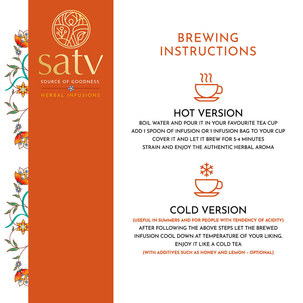 Satv Immunity Herbal Tea Bags | Grocsy