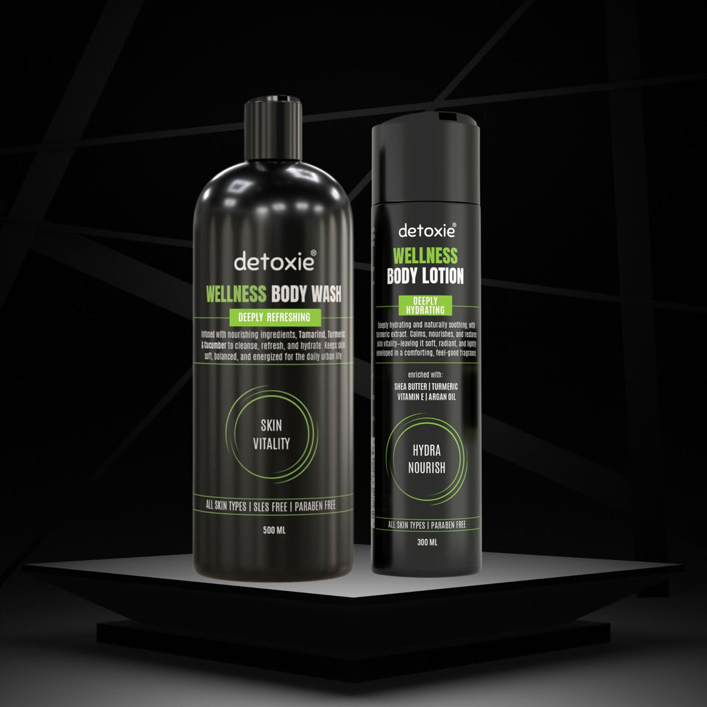 Detoxie Body Wash & Body Lotion Combo - Wellness | Grocsy