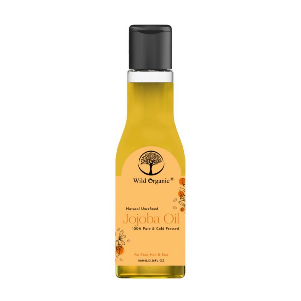 Wild Organic Cold Pressed Unrefined Jojoba Oil | Grocsy