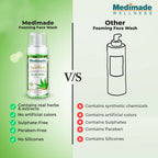 Medimade Wellness Foaming Face Wash With Aloe Vera | Grocsy