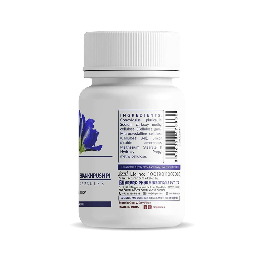 Ningen Shankhpushpi Oil Capsules | Grocsy
