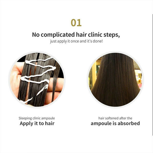 La'dor Snail Sleeping Hair Ampoule - Overnight Treatment with Snail Mucin & Keratin | Grocsy