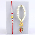 Folk Style Lumba Rakhi Set & Silk Chocolates | Grocsy
