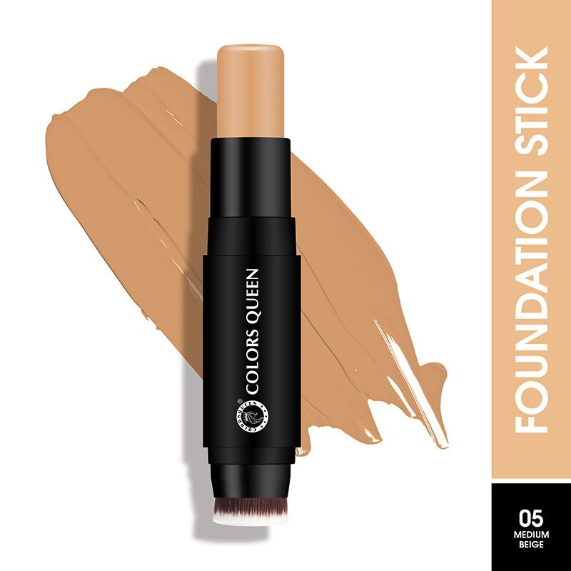 Colors Queen Fix & Blend Foundation Stick - 05 Medium Beige | Grocsy