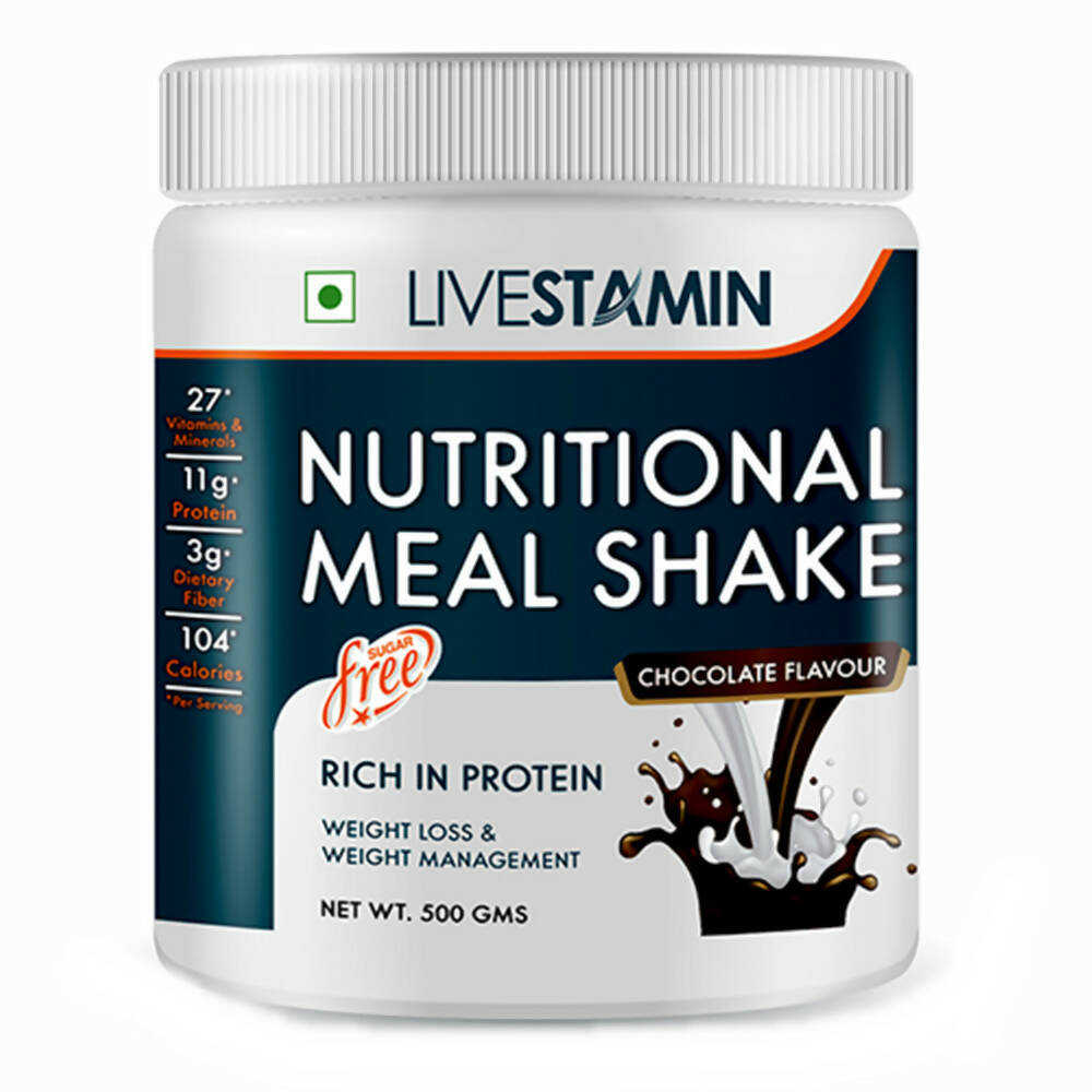 Livestamin Nutritional Meal Shake - Chocolate Flavour | Grocsy