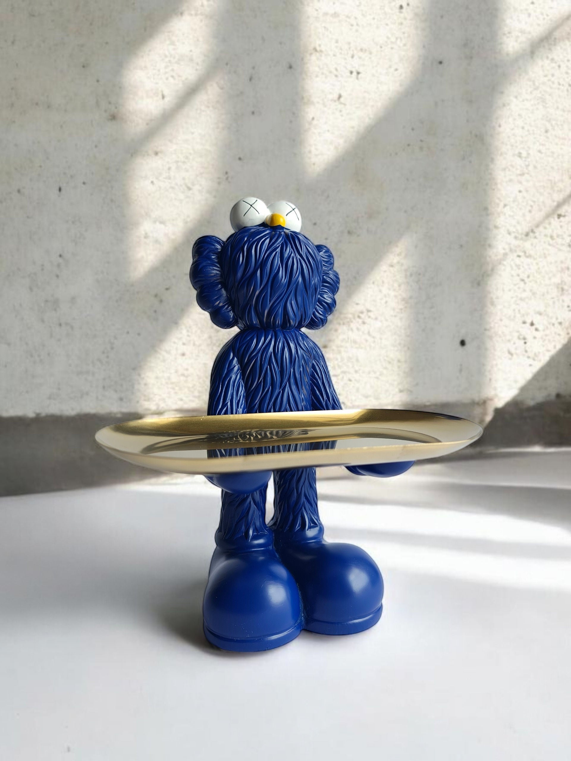 Sun Mun Decors Blue KAWS Tray | Grocsy
