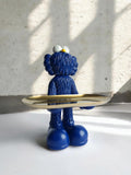 Sun Mun Decors Blue KAWS Tray | Grocsy