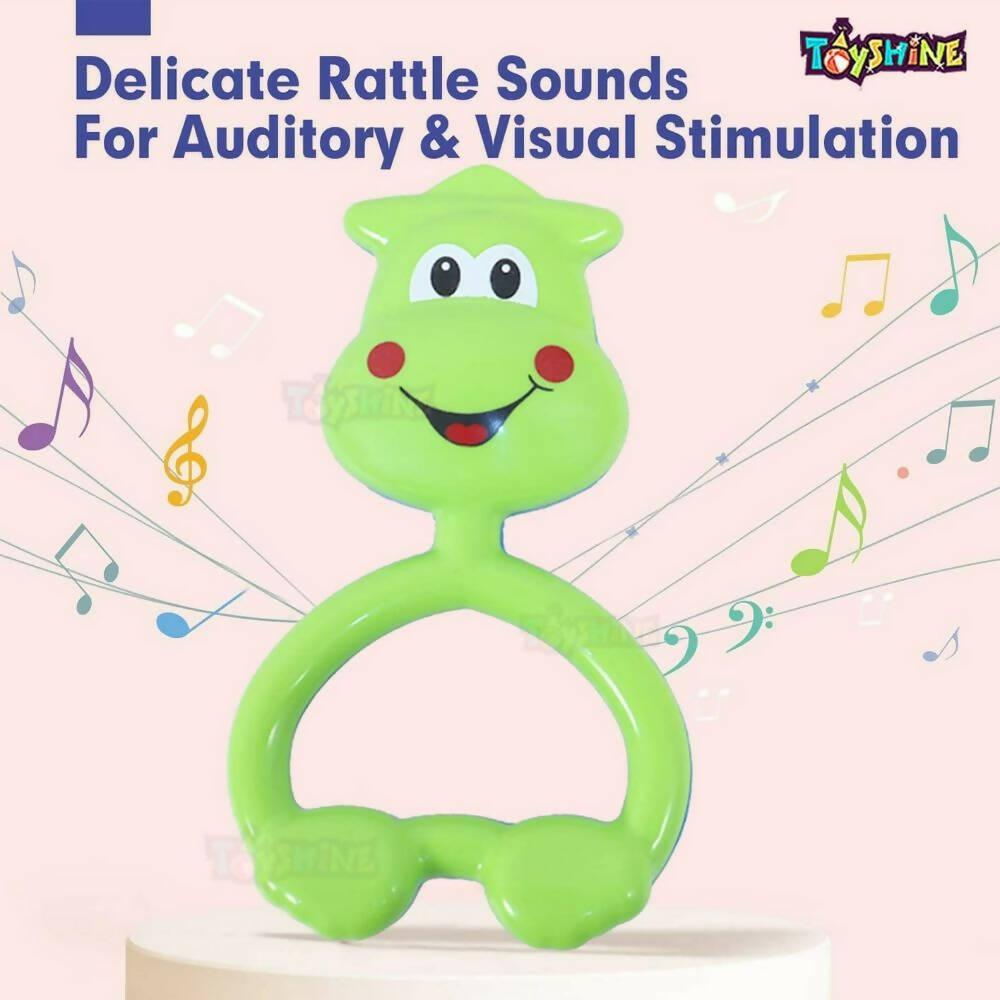 Toyshine Rattle with Teathers Combo for New Born Babies | Grocsy
