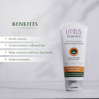 Lotus Organics Witch Hazel & Plant Ceramide Sensitive Skin Gentle Face Wash | Grocsy