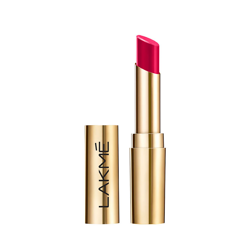 Lakme Glitterati Collection Shine Lipstick - Pink Rose | Grocsy
