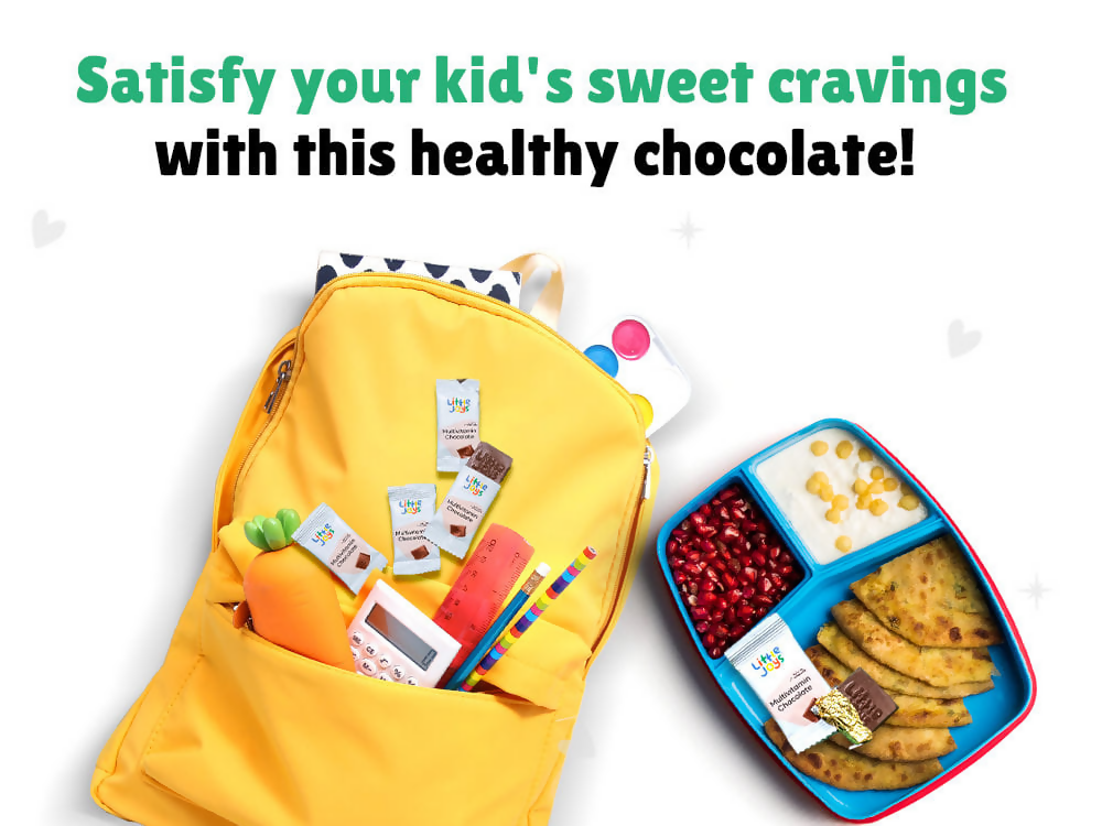 Little Joys Naturally Sweetened with Jaggery Chocolates with Multivitamin | Grocsy