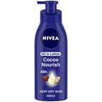Nivea Body Lotion for Very Dry Skin, Cocoa Nourish | Grocsy
