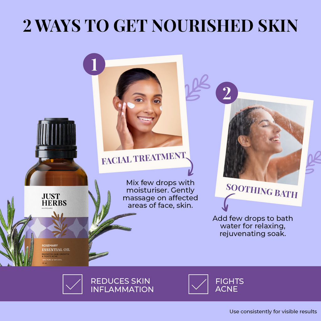 Just Herbs Rosemary Essential Oil | Grocsy