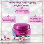 Spawake Anti Aging Face Cream Age Solution Intensive Night Cream | Grocsy