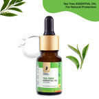 Pilgrim Australian Tea Tree Essential Oil For Hair, Skin Care, Acne & Pimples | Grocsy