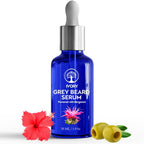 Ivory Natural Greys Beard Serum Restore Natural Black Color Of Grey White Beard | Grocsy