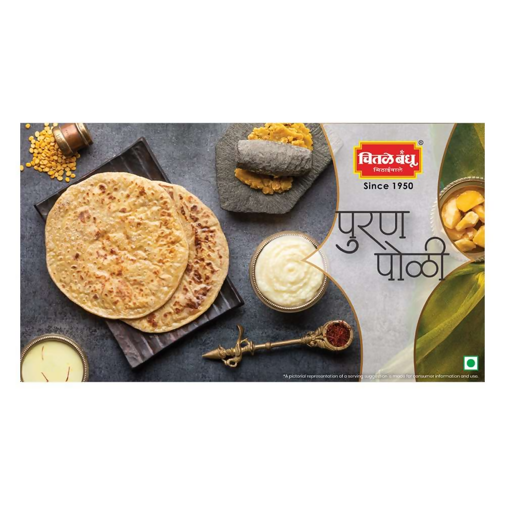 Chitale Bandhu Puran Poli With Ghee Cup | Grocsy