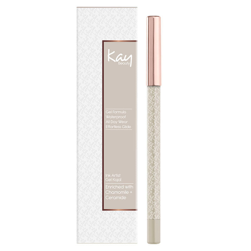 Kay Beauty By Katrina Kaif Gel Eye Pencil - Silver | Grocsy