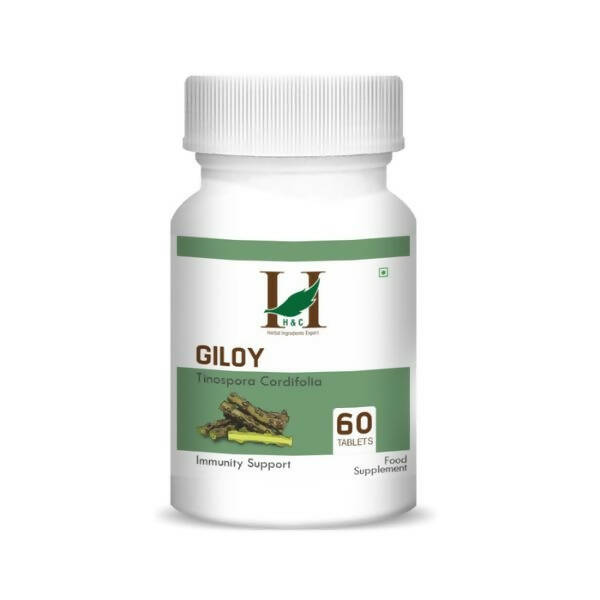 H&C Herbal Giloy Tablets | Grocsy