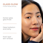 Kanpeki Glass Glow Skin Korean Skincare Rituals Facial Kit | Grocsy