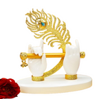 Ekhasa Lord Krishna Hands with Flute Idol | Grocsy