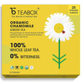 Teabox Organic Chamomile Green Tea Bags | Grocsy
