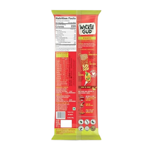 WickedGud Spaghetti Pasta Semolina | Grocsy