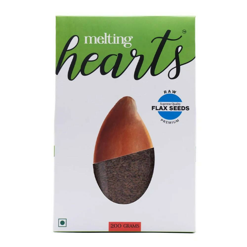 Melting Hearts Flax Seeds Premium (Raw) | Grocsy