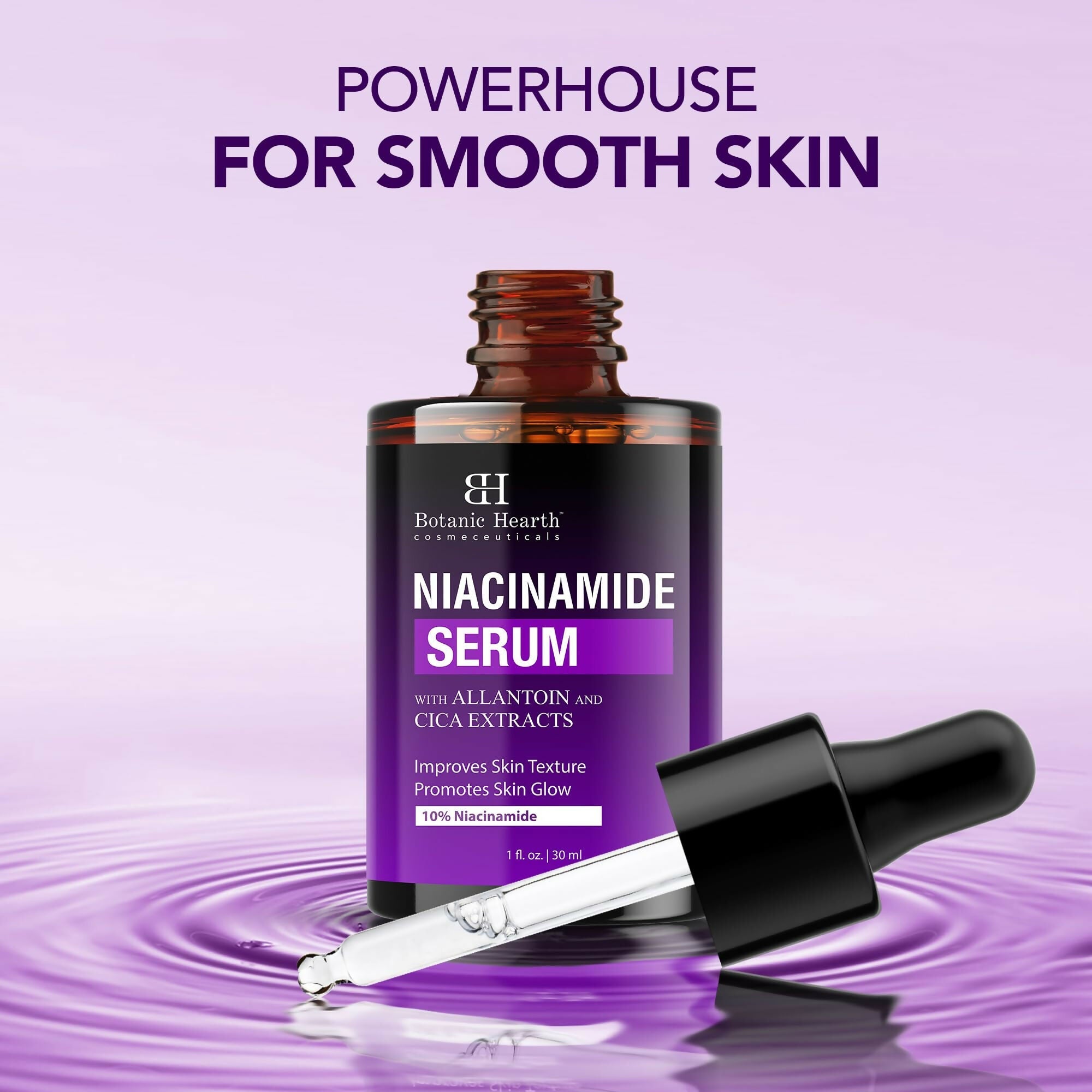 Botanic Hearth 10% Niacinamide Face Serum Minimize Pores, Correct Dark Spots, Even Skin Tone | Grocsy