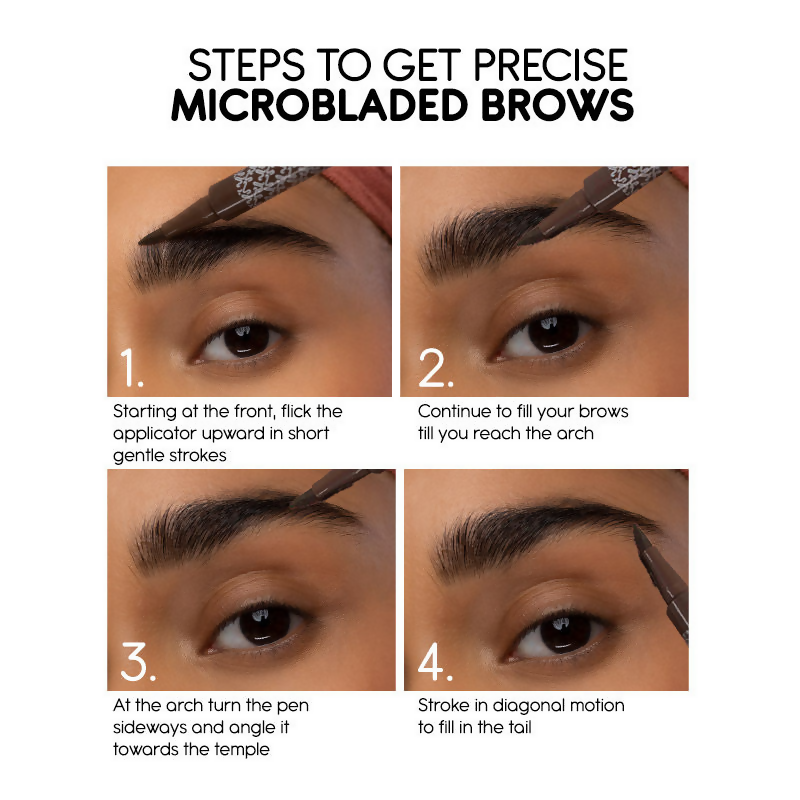 Kay Beauty By Katrina Kaif Eyebrow Microblading Pen - Walnut | Grocsy