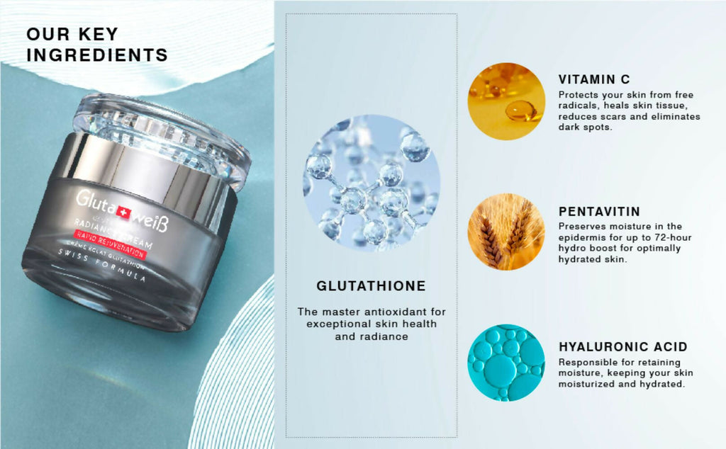 Glutaweis Glutathione Radiance Cream | Grocsy