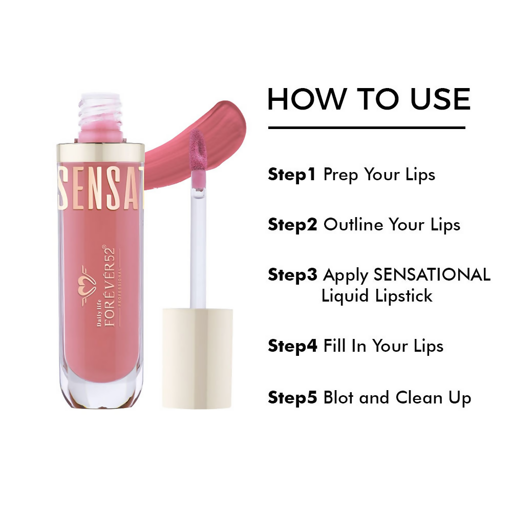 Daily Life Forever52 Sensational Lip Liquid Lipstick - SSL003 | Grocsy