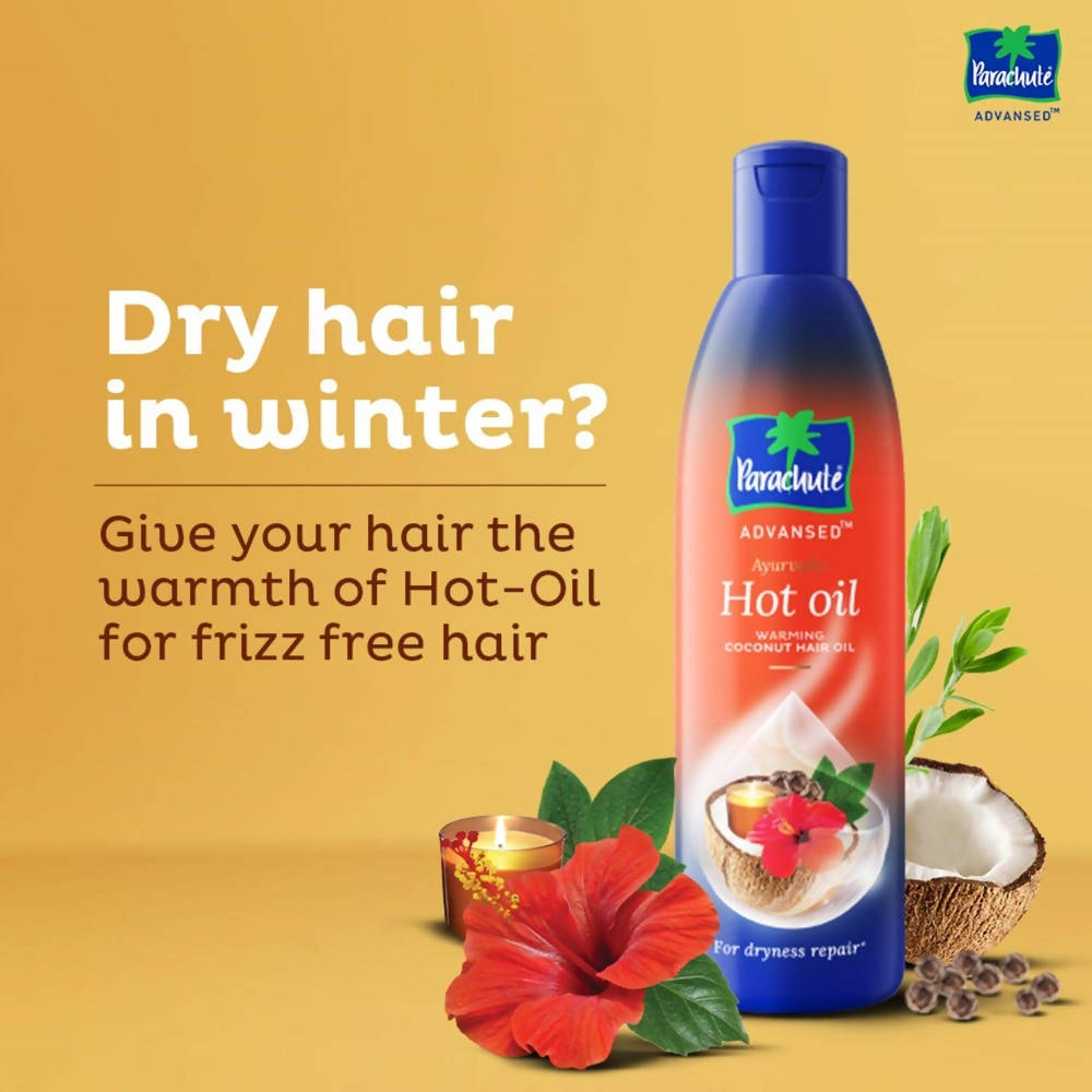 Parachute Advansed Ayurvedic Hot Oil | Grocsy