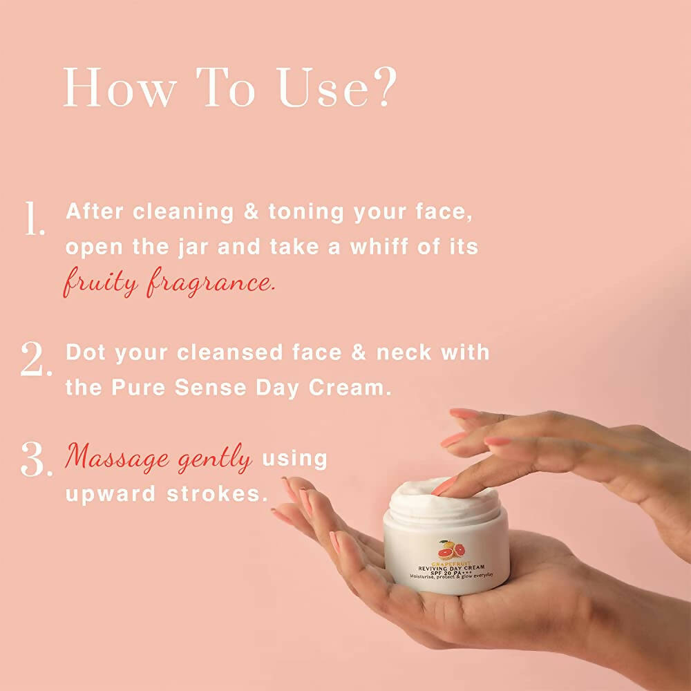 PureSense Energise Grapefruit Reviving Day Cream | Grocsy