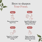 Wellbeing Nutrition Focus Herbal Tea | Grocsy