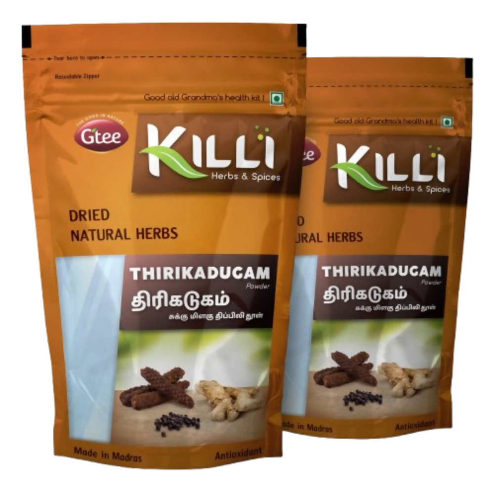 Killi Thirikadugam - Trikatu Churna - Thirukaduga Powder | Grocsy