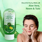 Globus Remedies Aloe vera Neem Tulsi Face Wash | Grocsy