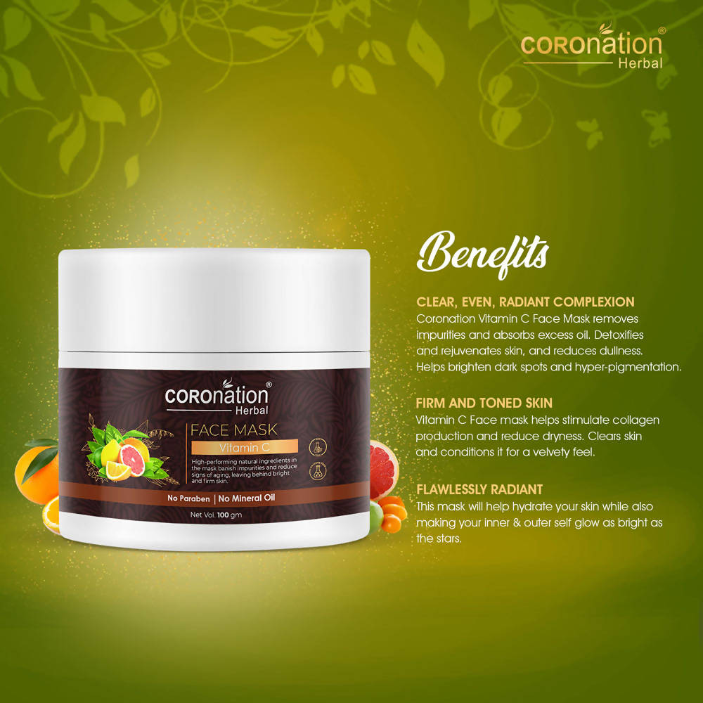 Coronation Herbal Vitamin C Face Mask | Grocsy