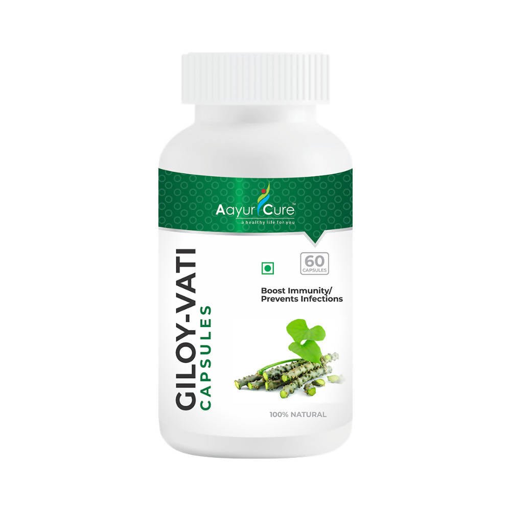 Aayur Cure Giloy Vati Capsules | Grocsy