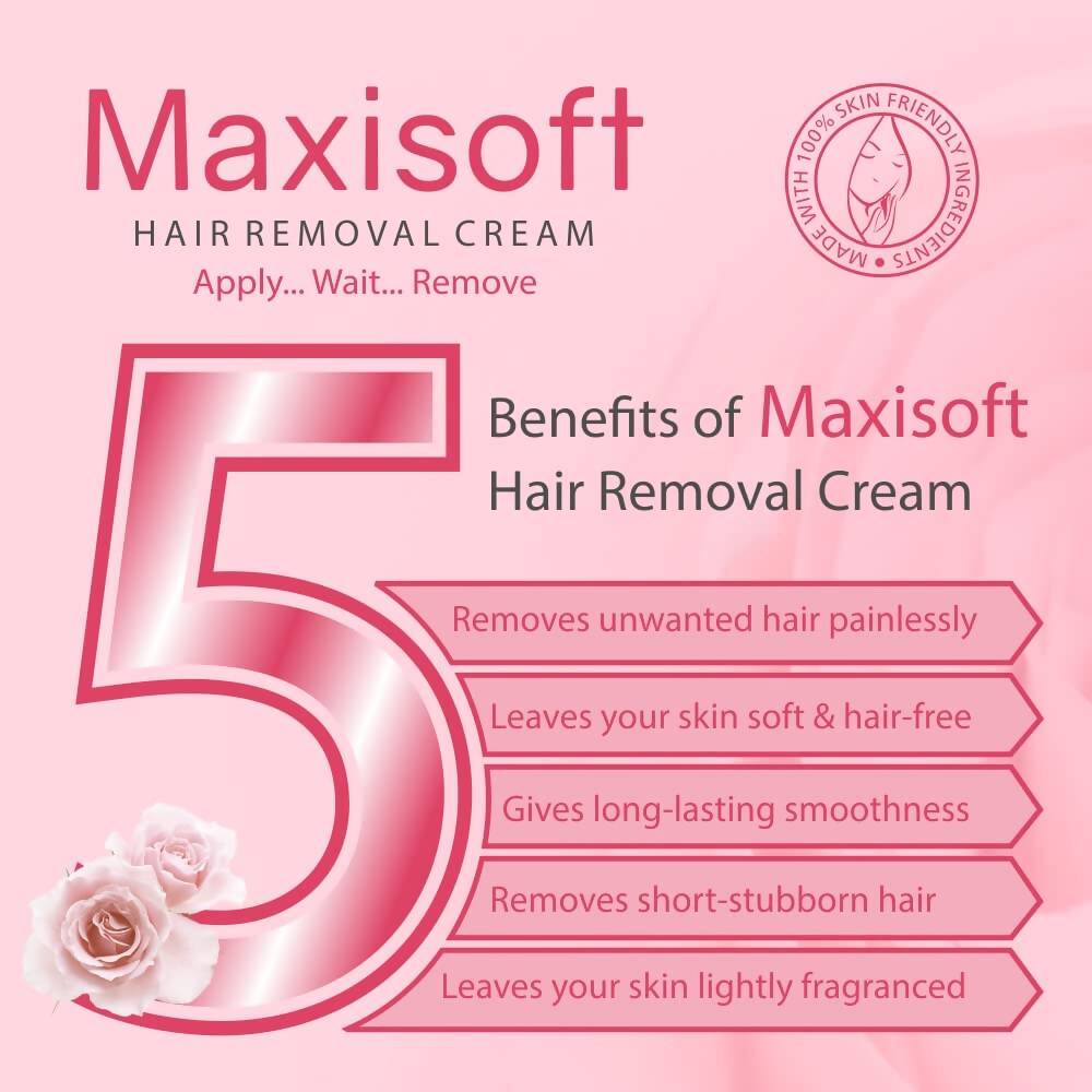 Maxisoft Hair Removal Cream | Grocsy