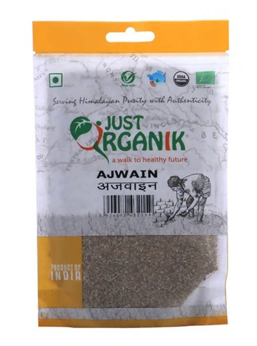 Just Organik Ajwain | Grocsy