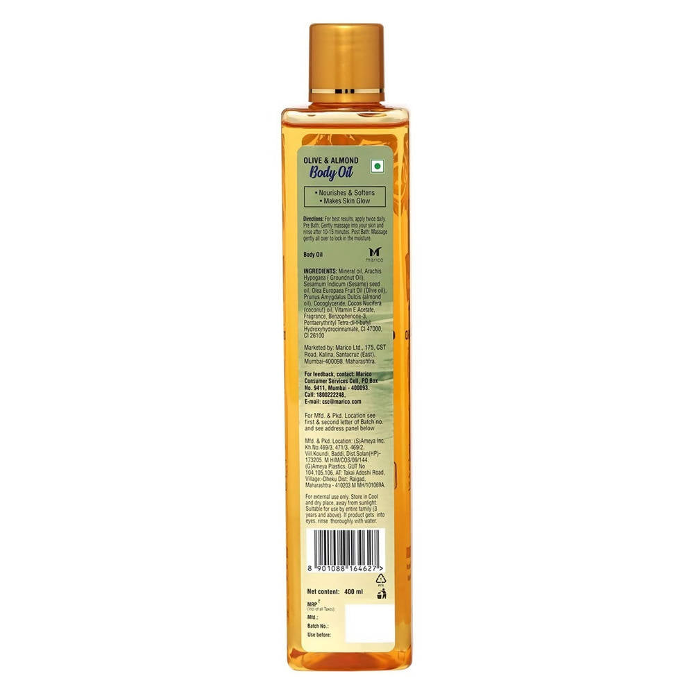 Parachute Advansed Olive & Almond Body Oil | Grocsy
