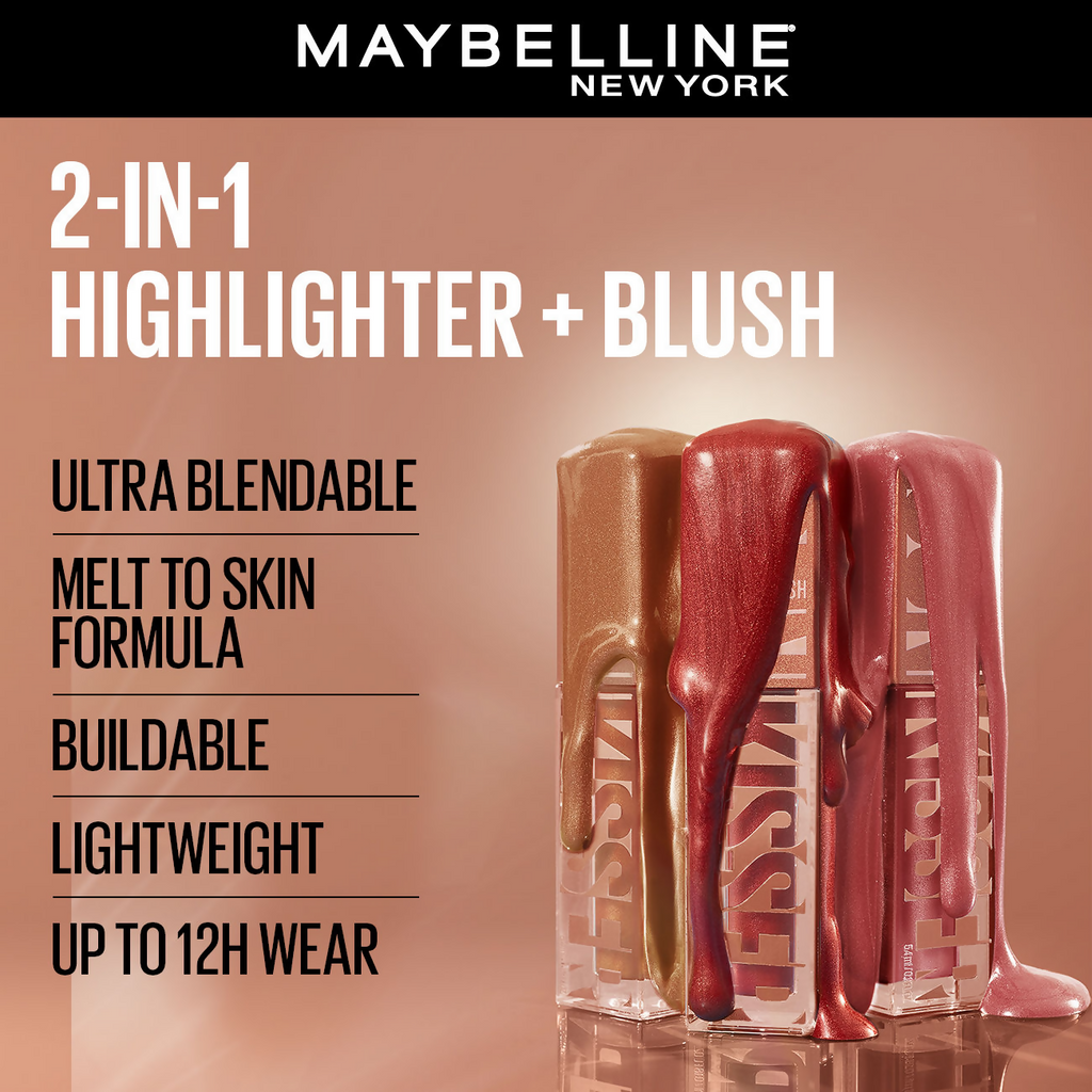 Maybelline New York Sunkisser Highlighter + Blush - Electric Bronze | Grocsy