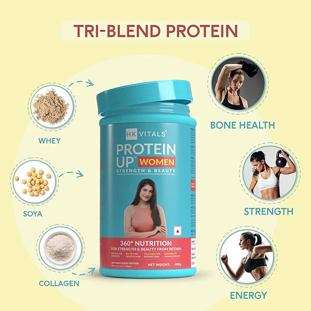 HK Vitals ProteinUp Women-Chocolate Flavor | Grocsy